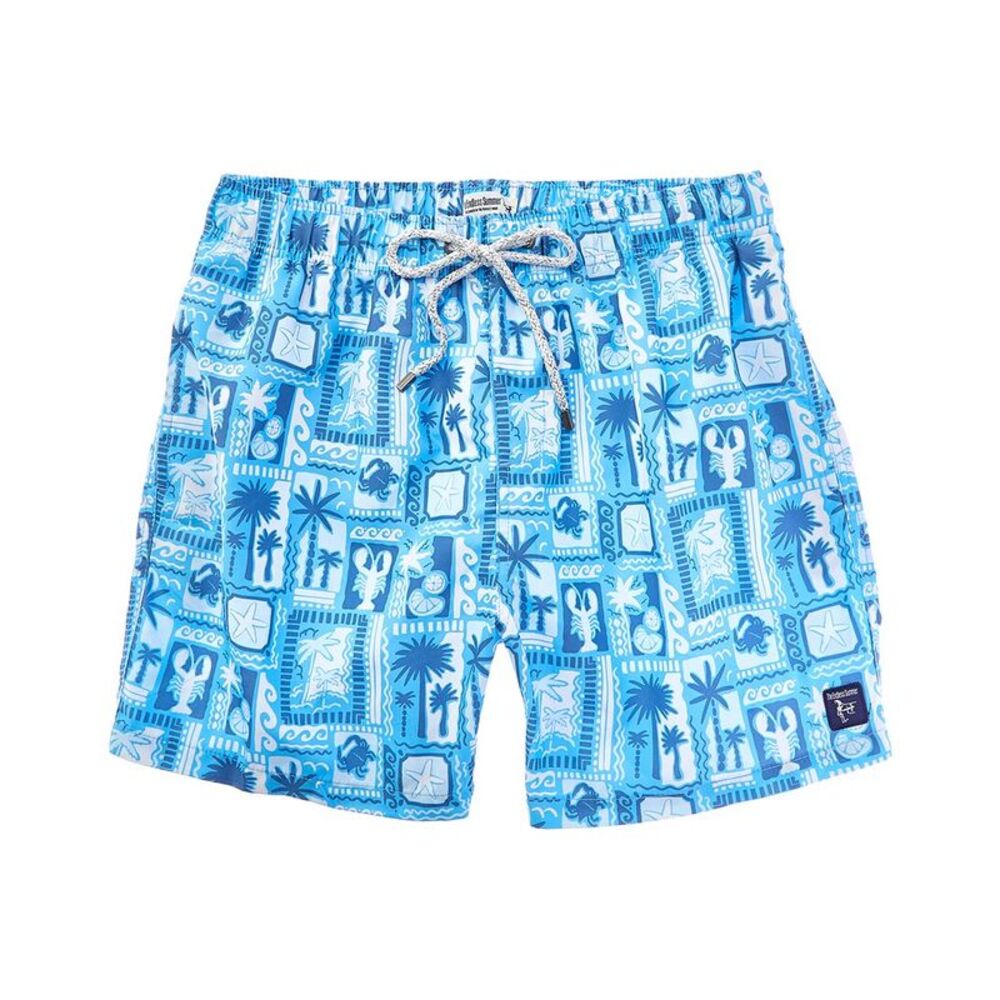 Endless Summer Mens  Swim Trunk, Blue